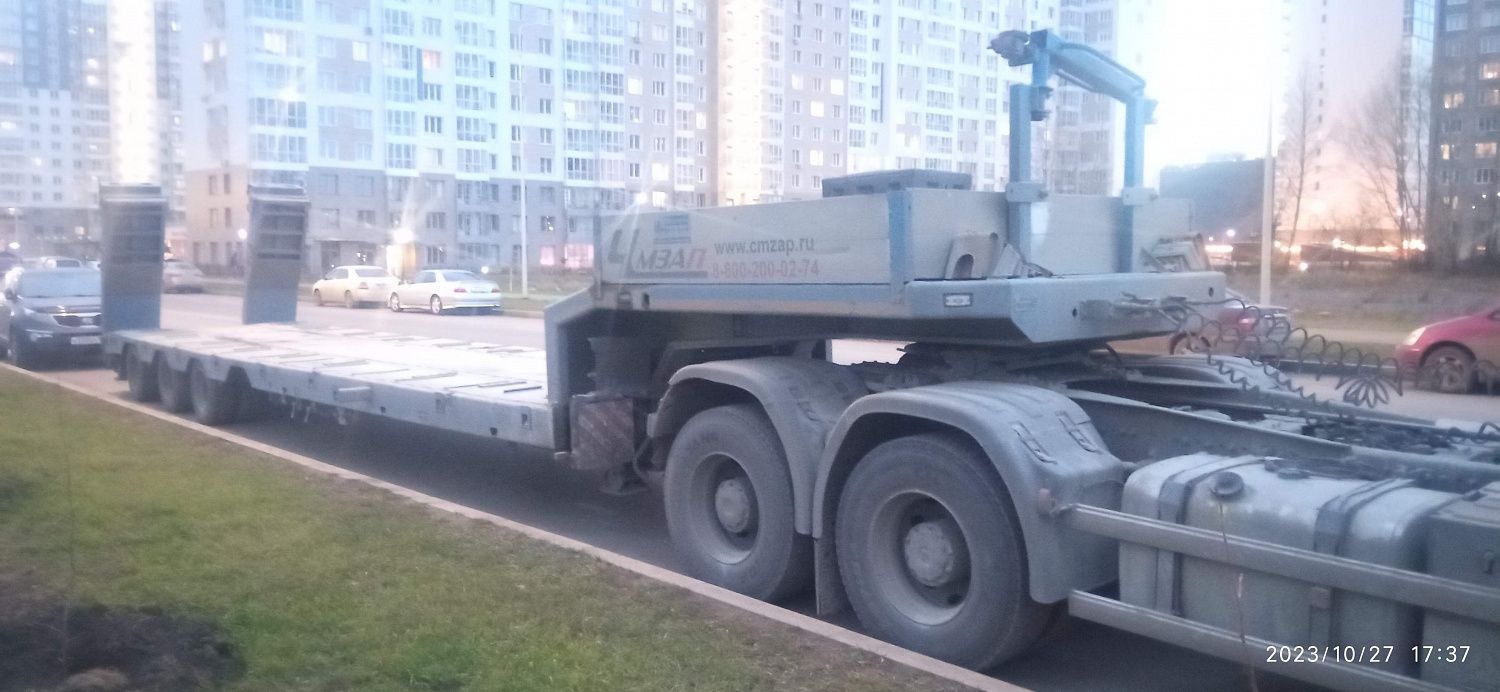 Специализированный полуприцеп-тяжеловоз ЧМЗАП 99903-05 (130)